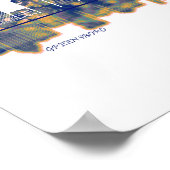 Poster Skyline Greensboro (Coin)