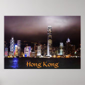 Poster Skyline Hong Kong (Devant)