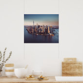 Poster skyline new york (Cuisine)