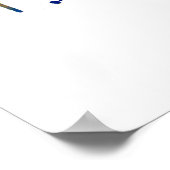 Poster Skyline Rabat Maroc (Coin)