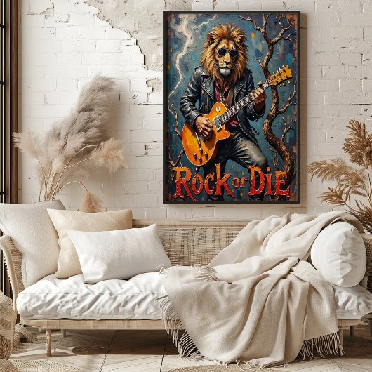 Poster Skyline Shred : Lion's Untamed Melody