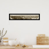 Poster Skyline Spokane WA Photo 1911 (Cuisine)