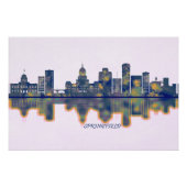 Poster Skyline Springfield (Devant)