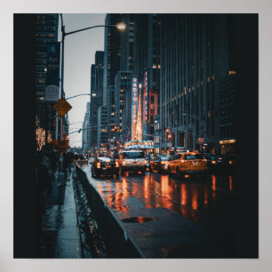 Poster Skylines de New York : Vues urbaines captivantes