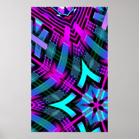 Poster Skyriser hiver - Ken Gage Art (Devant)