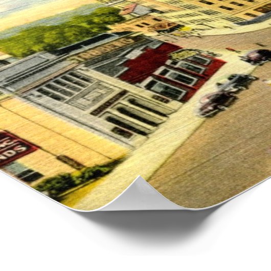 Poster Skyscraper, Macon GA Vintage (Coin)