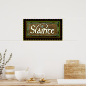 Poster Slainte II ~ À Votre Santé! Saint-Patricks (Cuisine)
