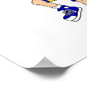 Poster Slam de basket-ball viking (Coin)