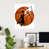 Poster Slam Dunk Basketball (Bureau à domicile)