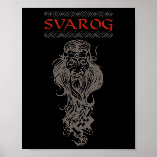 Poster Slavic Celestial Being Craftsmanship Pagan Slavs P (Devant)