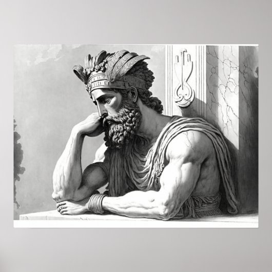 Poster Slecht teken (Voorkant)