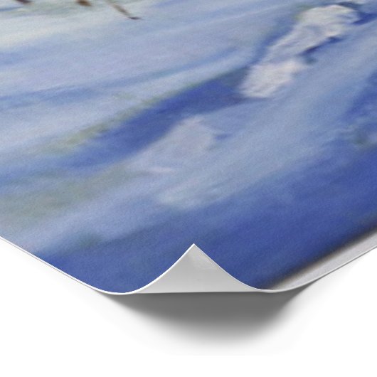 Poster Sledging Derbyshire Peak District 2012 (Coin)