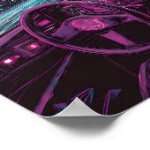 Poster Sleek High-Tech Art: Digital Horizon Command Deck (Coin)