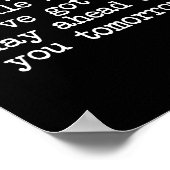 Poster Sleep Well Middle Finger You've Got Funny Saying Q (Coin)