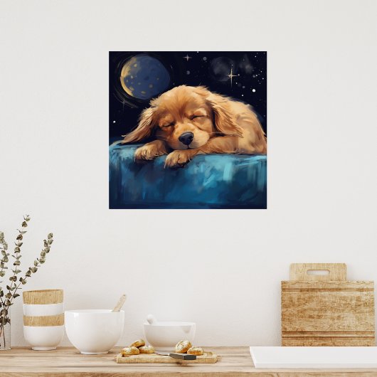 Poster Sleeping Dog (Cuisine)