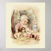 Poster Sleepy Baby (Devant)