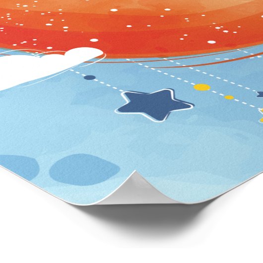 Poster Sleepy Fox (Coin)