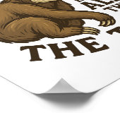 Poster Sleepy Sloth Funny (Coin)