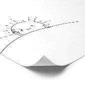 Poster Sleepy Sun Says Hi (Coin)