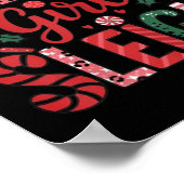 Poster Sleigh Girl Sleigh Funny Little Women's Retro Chri (Coin)