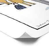 Poster Sleigh Security - Drôle Cartoon de Noël (Coin)