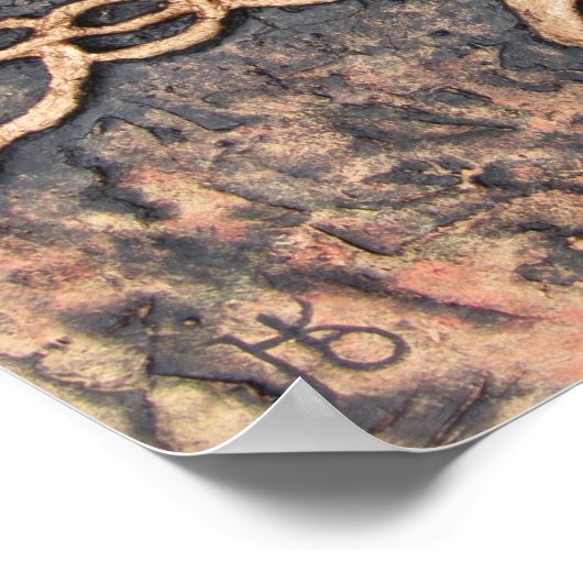 Poster Sleipnir, cheval à huit pattes d'Odin (Coin)