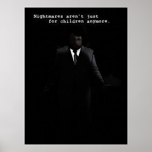 Poster Slenderman (Devant)