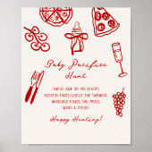 Poster Slice Slice Baby Pacifier Chasse Jeu imprimable (Devant)