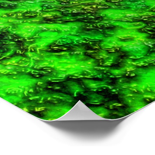 Poster Slime vert (Coin)