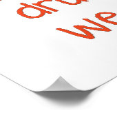 Poster SlipperyJoe socialiser la fête de la boisson vinta (Coin)