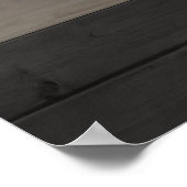 Poster SlipperyJoe's Bear Pride drapeau de la texture du (Coin)