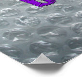 Poster SlipperyJoe's Bubble Wrap pop drôle dire pur (Coin)