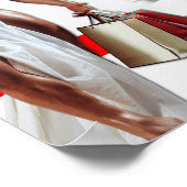 Poster SlipperyJoe's Christmas shopping livre blanc spira (Coin)