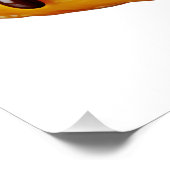 Poster SlipperyJoe's décadent beignet couvert d'épais bri (Coin)