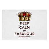 Poster SlipperyJoe's garder calme fabuleux couronne spect (Devant)