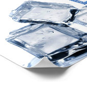 Poster SlipperyJoe's glace alcool vodka rhum cola whiskey (Coin)