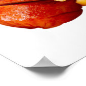 Poster SlipperyJoe's hot dog niché doucement pain jaune v (Coin)