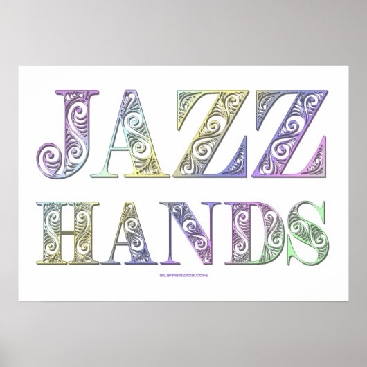 Poster SlipperyJoe's Jazz Hands comédies musicales de Bro (Devant)