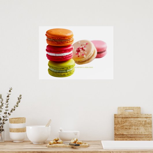 Poster SlipperyJoe's Macaroon cookies (Cuisine)