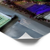 Poster SlipperyJoe's Mardi Gras Hommes violet or vert bal (Coin)