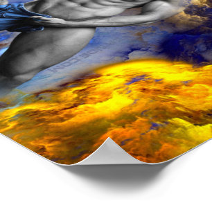 Poster SlipperyJoe's musculaire physique chemise vapeur