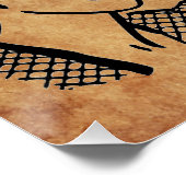 Poster SlipperyJoe's Princess clap marchant drôle les ann (Coin)