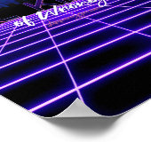 Poster SlipperyJoe's toutes sortes tort bold 3D texte ret (Coin)