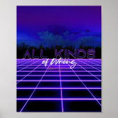 Poster SlipperyJoe's toutes sortes tort bold 3D texte ret (Devant)