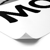 Poster Slogan de la vie privée (physique quantique) (Coin)