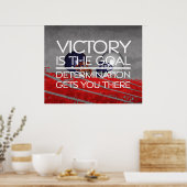 Poster Slogan de victoire du TOP Football (Cuisine)