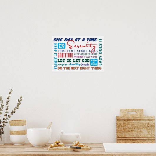 Poster slogans de récupération (Cuisine)