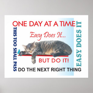 Poster slogans de récupération