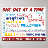 Poster slogans de récupération (Devant)