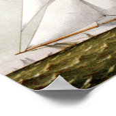 Poster Sloop Yacht Volunteer - 1887 (Coin)